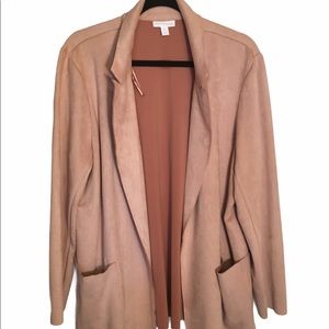 Charter Club Blush Long Jacket
